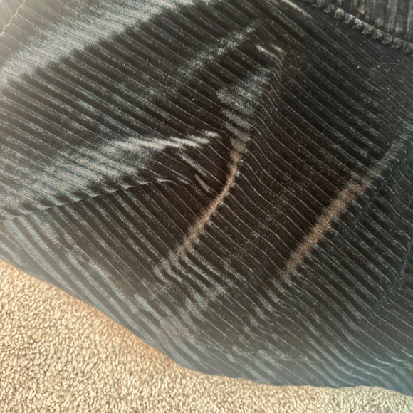 Kori Mini Skirt, M, EUC, Ribbed, Black, Flared - Picture 2 of 5